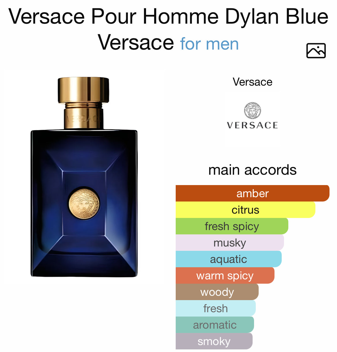 VERSACE DYLAN BLUE 3.4 EDT MAN + MINI TRAVEL SPRAY + BAG ( GIFT SET )