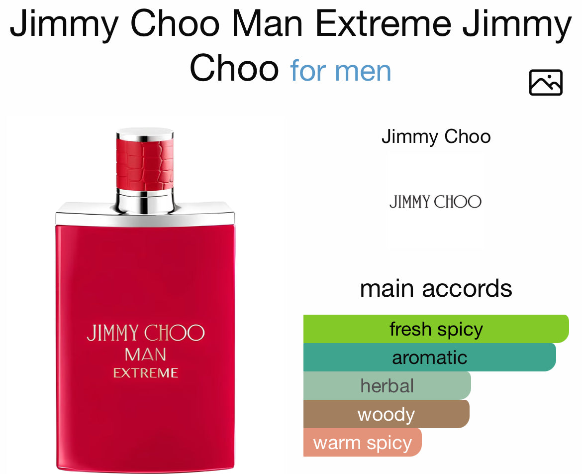JIMMY CHOO EXTREME 3.4 EDP MAN + 3.4 S/GEL + MINI TRAVEL SPRAY ( GIFT SET )