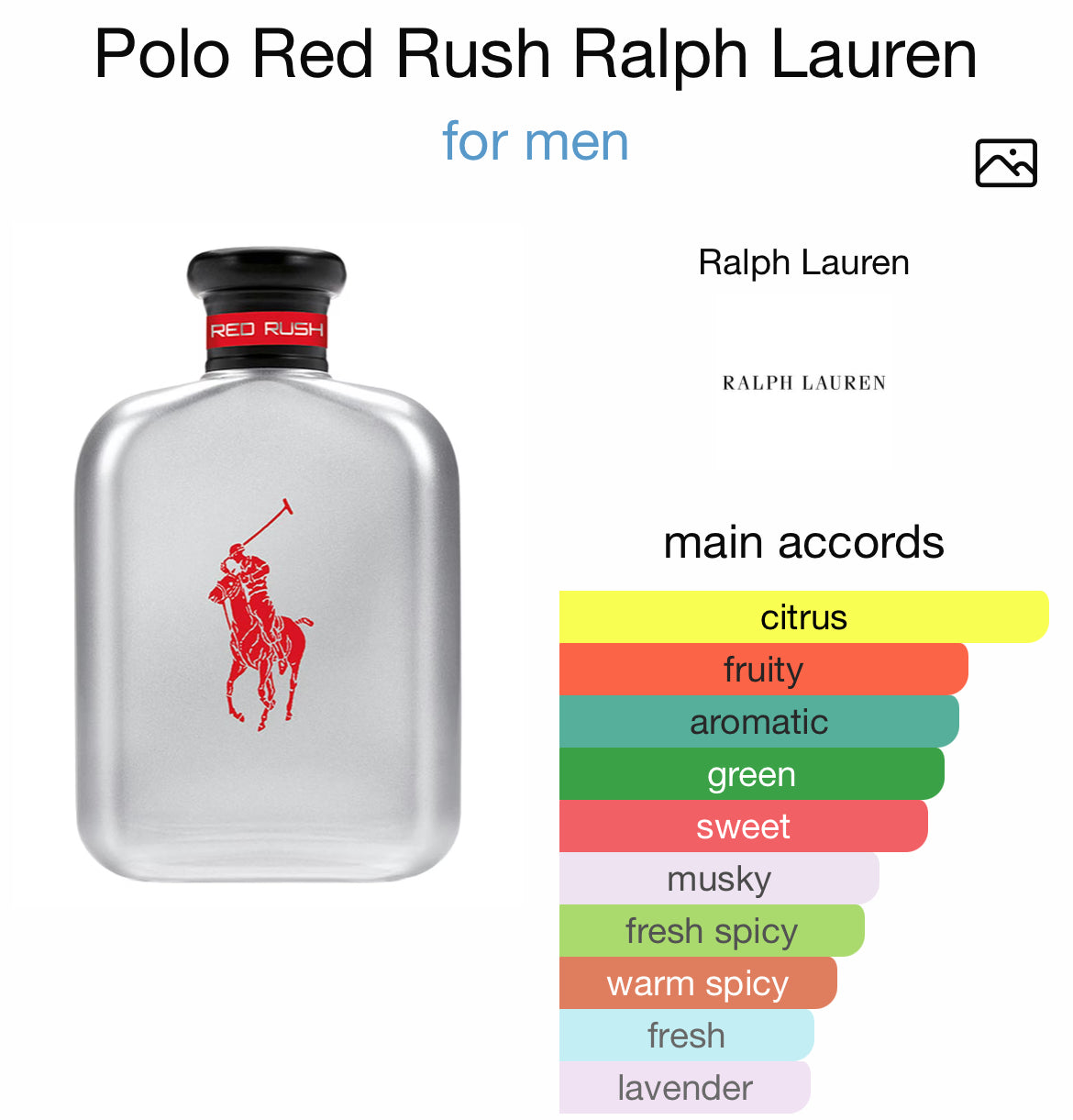POLO RED RUSH 2.5 EDT MEN ( by Ralph Lauren )