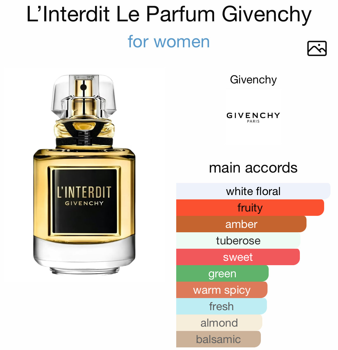 GIVENCHY L’INTERDIT PARFUM 2.7 EDP LADY