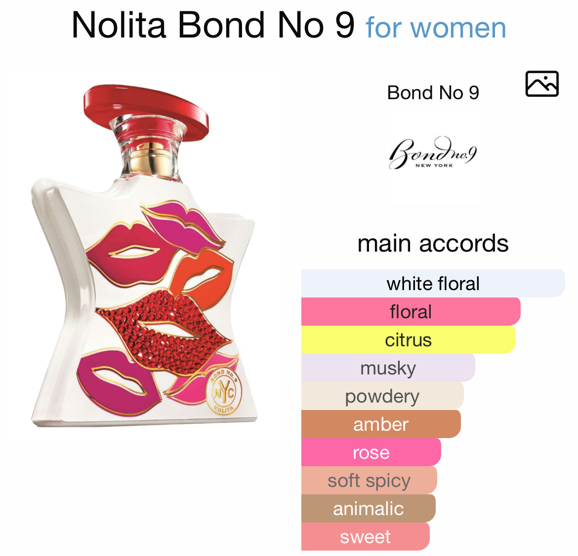 BOND No. 9 NOLITA SCENTED 6.7oz ( 190 G) CANDLE