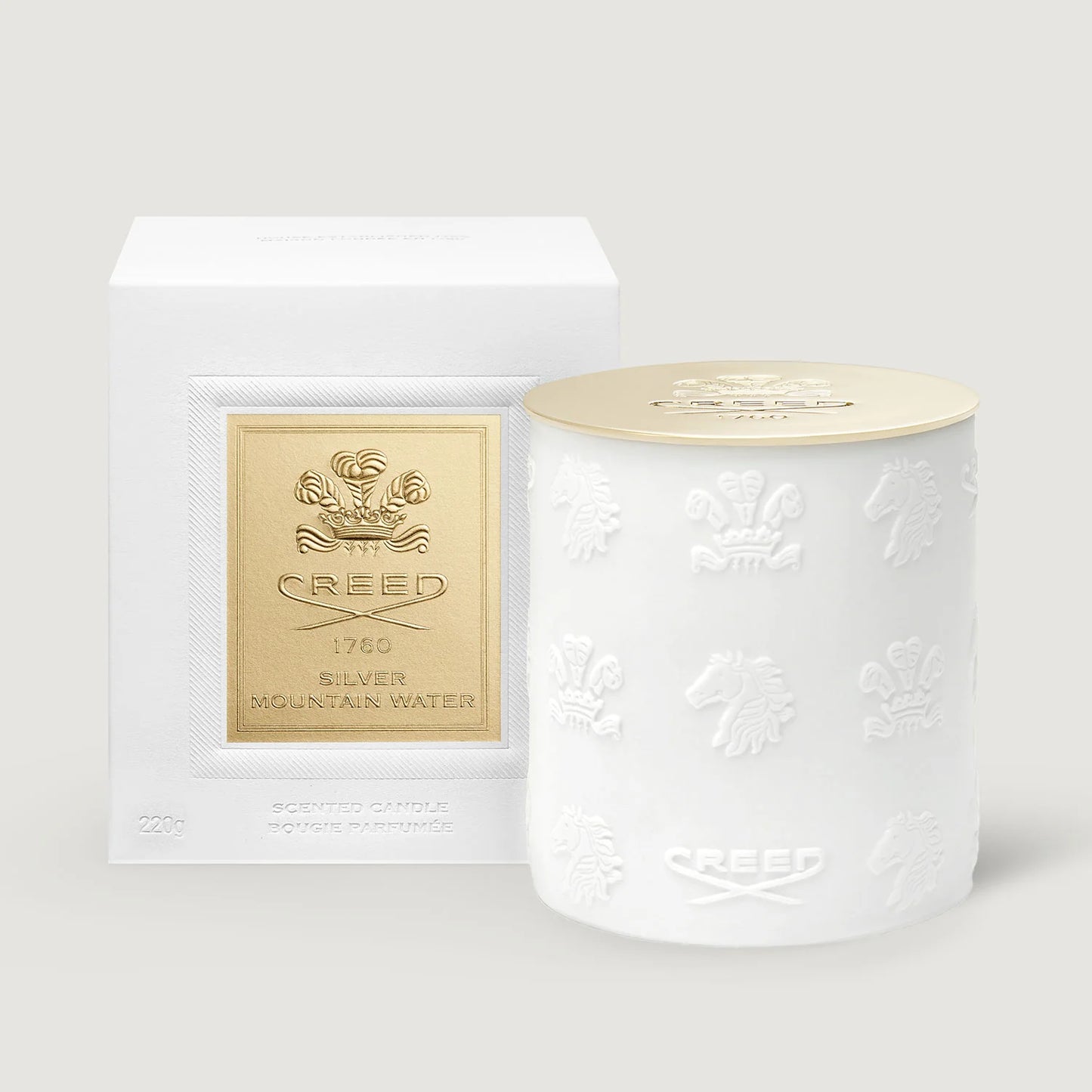 CREED SILVER MOUNTAIN WATER SCENTED 7.7oz (220 G ) CANDLE