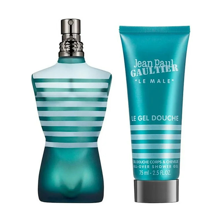 JEAN PAUL GAULTIER LE MALE 4.2 EDT MAN + 2.5  S/G ( GIFT SET )