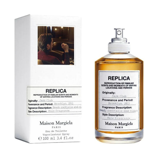 REPLICA JAZZ CLUB 3.4 EDT MAN ( by MAISON MARGIELA )