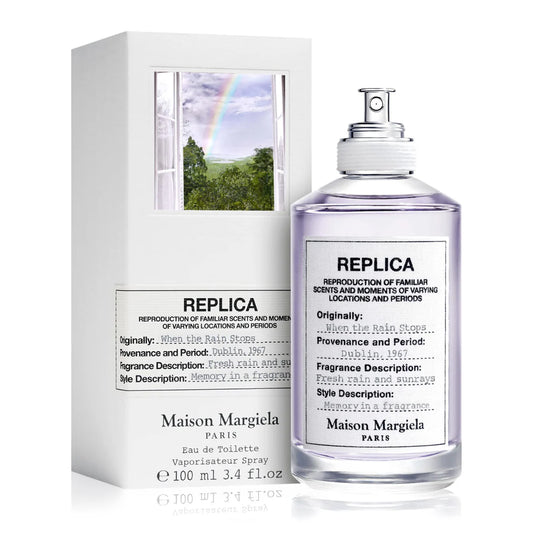 REPLICA WHEN THE RAIN STOP 3.4 EDT LADY ( by MAISON MARGIELA )