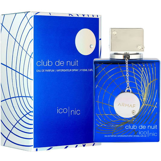 CLUB de NUIT ICONIC BLUE 3.6 EDP MAN ( by ARMAF )