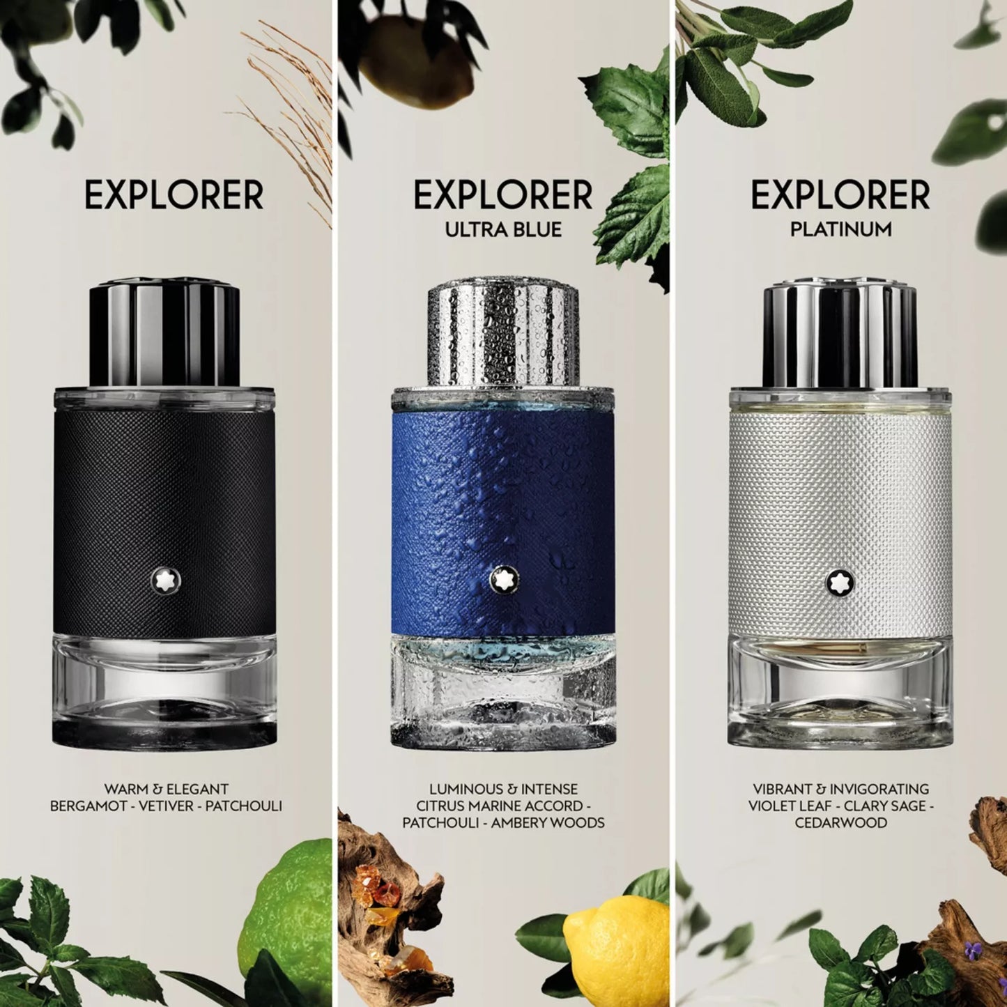 MONT BLANC  EXPLORER PLATINUM  3.4 EDP MAN
