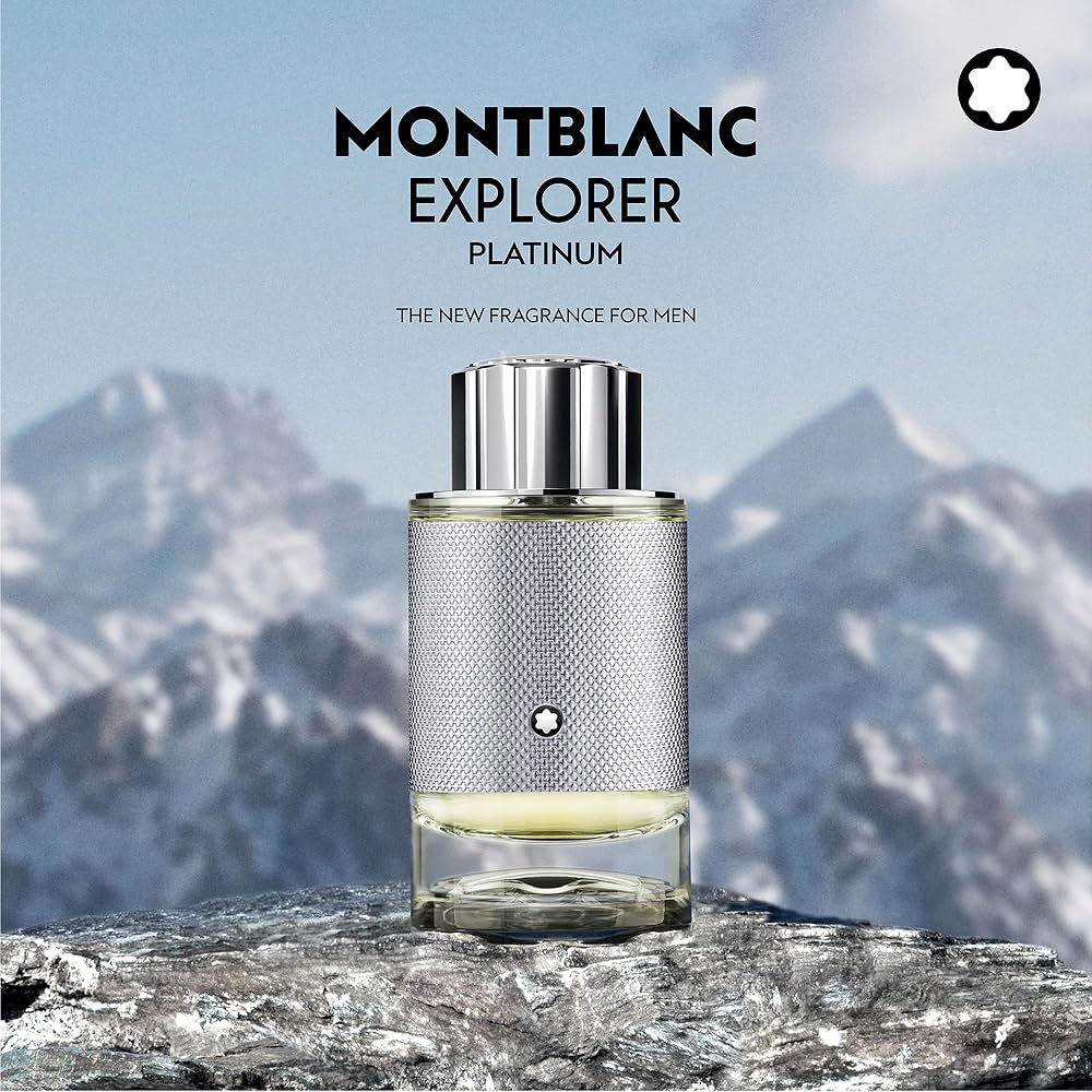 MONT BLANC  EXPLORER PLATINUM  3.4 EDP MAN