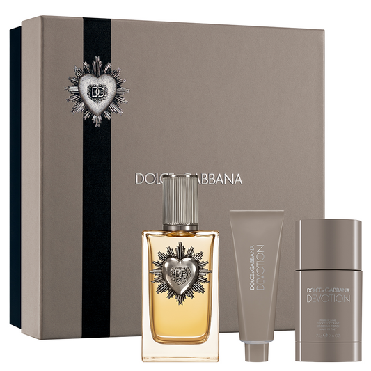 D & G DEVOTION 3.4 EDP MAN + 2.5 DEO STICK + 1.7 S/G ( GIFT SET )