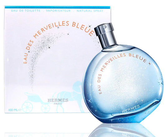 HERMES EAU DES MERVEILLES BLEUE 3.4 EDT LADY