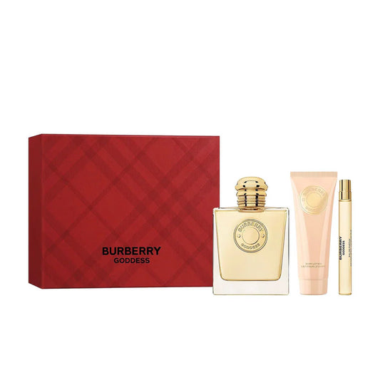 BURBERRY GODDESS 3.4 EDP LADY + 2.5 B/L + MINI TRAVEL SPRAY ( GIFT SET )