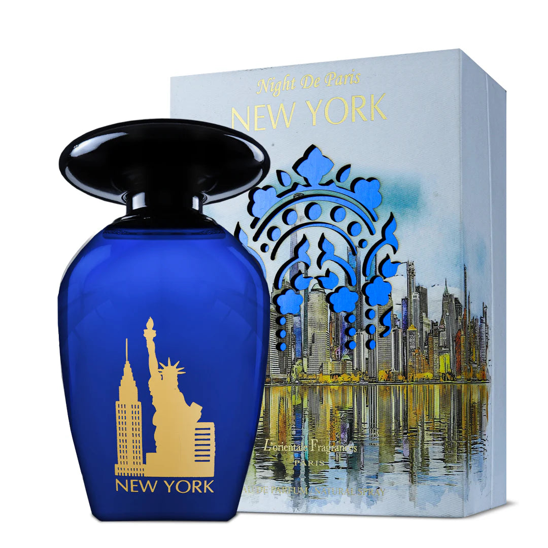 NIGHT De PARIS NEW YORK 3.4 EDP UNISEX ( by L' Orientale Fragrances Paris )