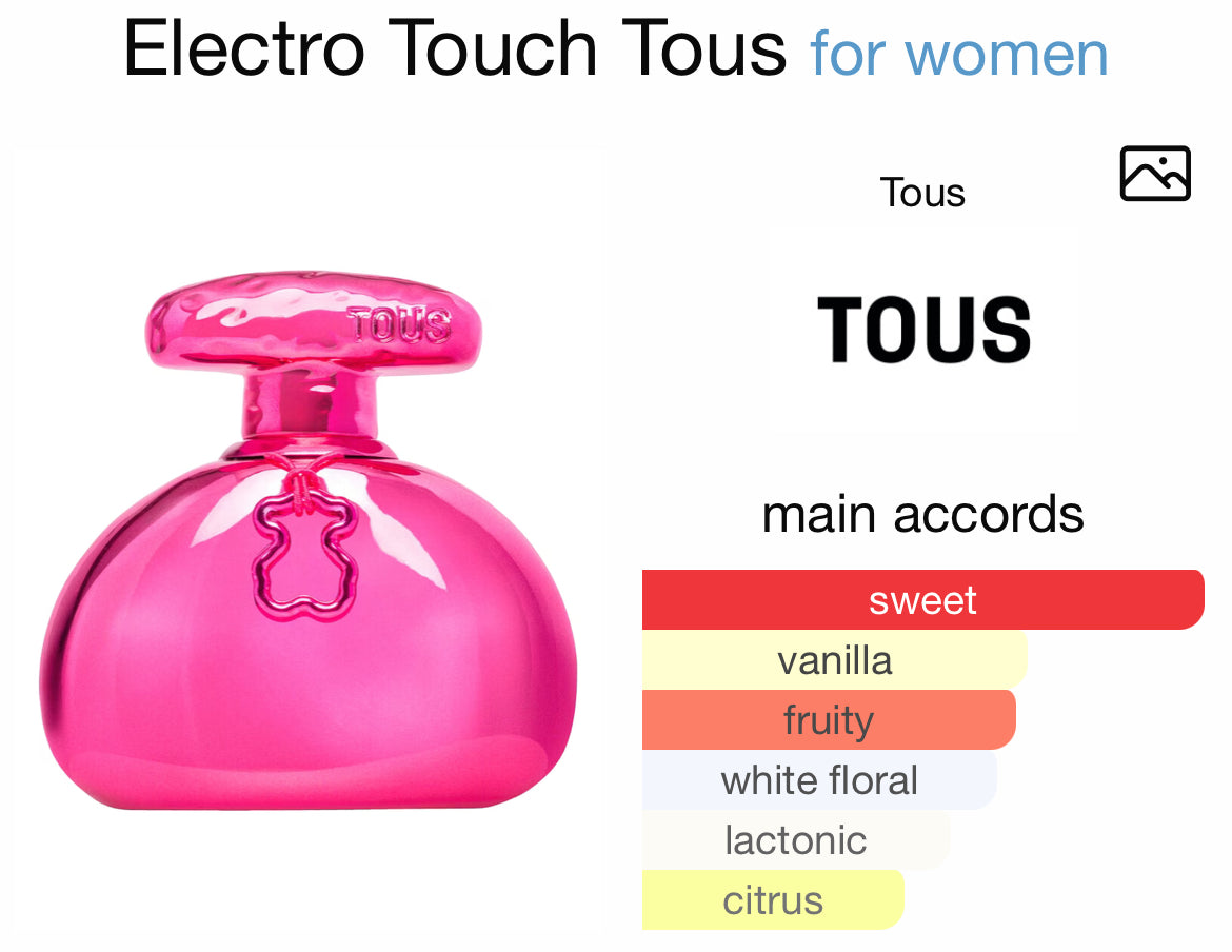 TOUS ELECTRO TOUCH 3.4 EDP LADY