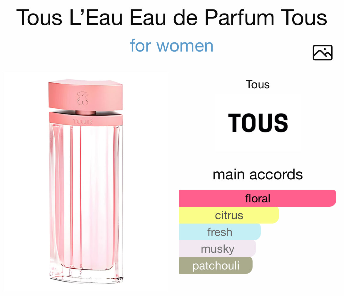 TOUS L'EAU DE PARFUM 3.0 LADY