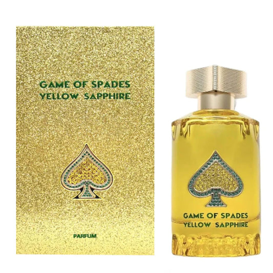 GAME of SPADES YELLOW SAPPHIRE 3.4 PARFUM UNISEX (by Jo Milano Paris)
