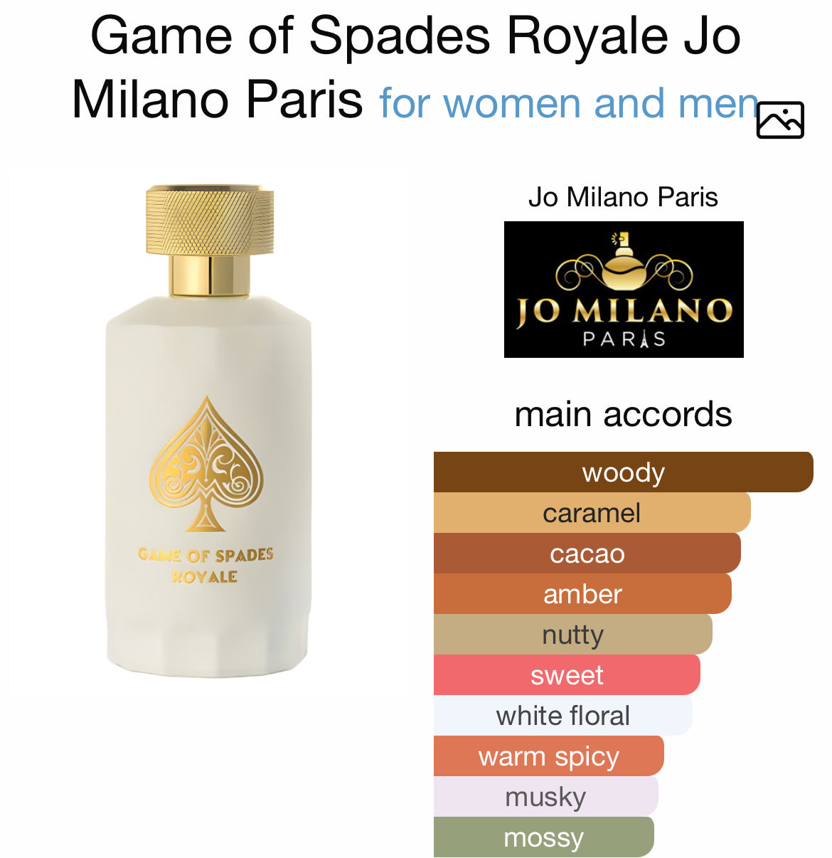 JO MILANO GAME of SPADES ROYALE 3.4 PARFUM UNISEX +3.4 B/Cl + 3.4 B/C+MINI SPRAY (GIFT SET)