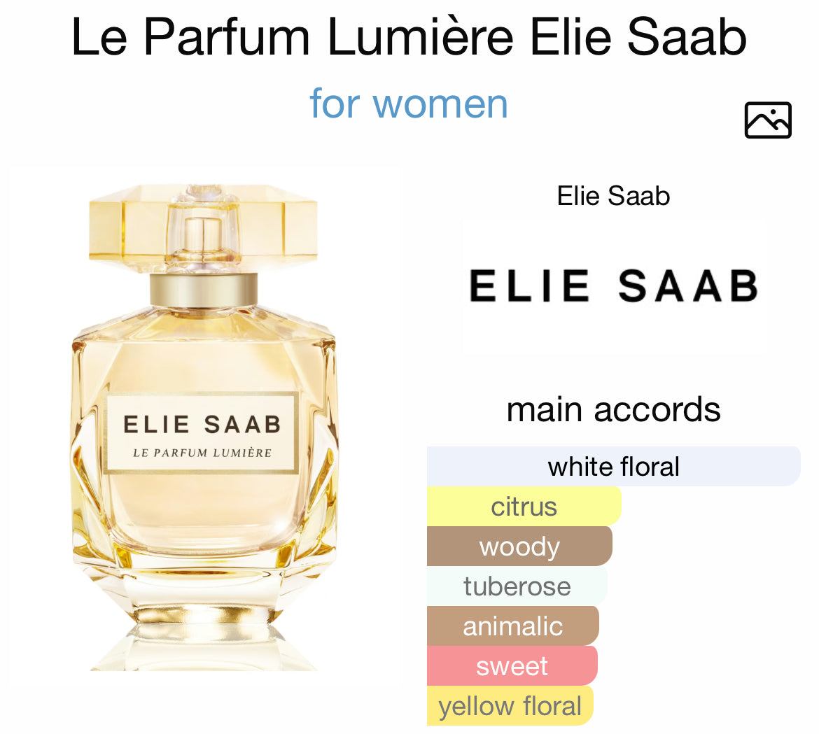 ELIE SAAB LE PARFUM LUMIERE 3.0 EDP LADY