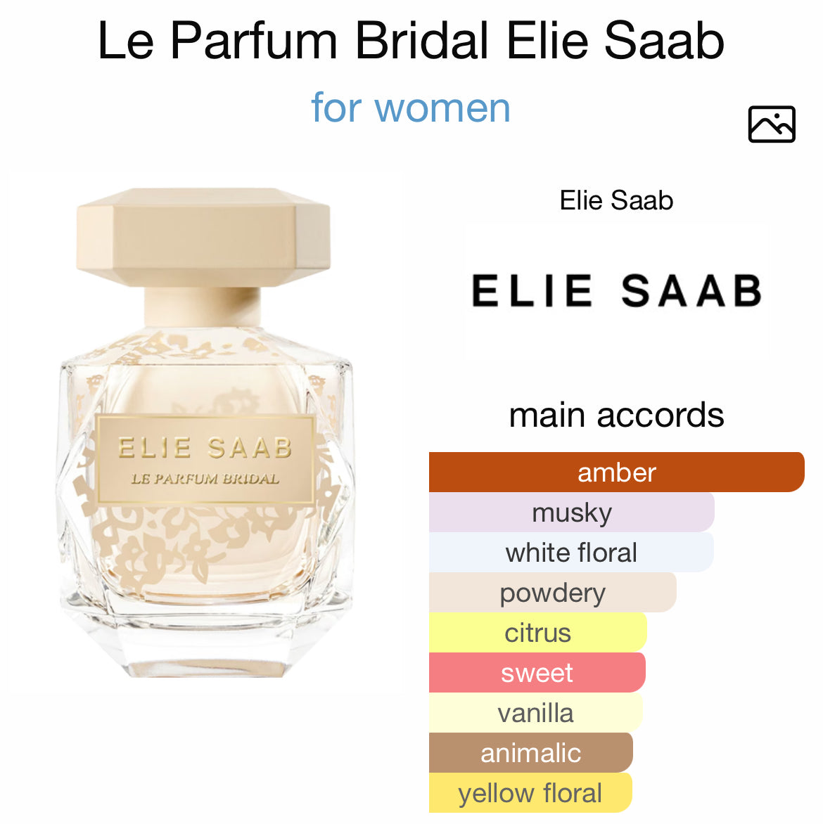 ELIE SAAB LE PARFUM BRIDAL 3.0 EDP LADY
