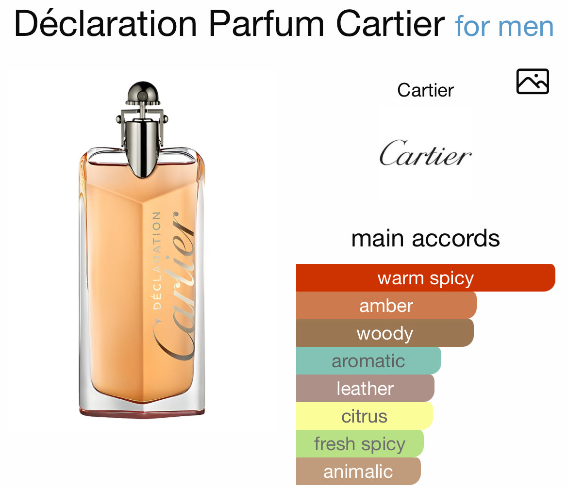 CARTIER DECLARATION 3.4 PARFUM MAN