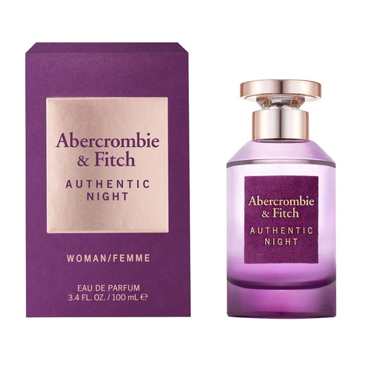 AUTHENTIC NIGHT 3.4 EDP LADY (by Abercrombie & Fitch)