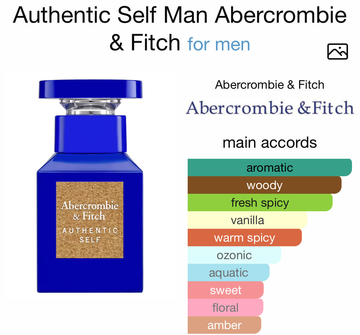 AUTHENTIC SELF 3.4 EDT MAN (by Abercrombie & Fitch)