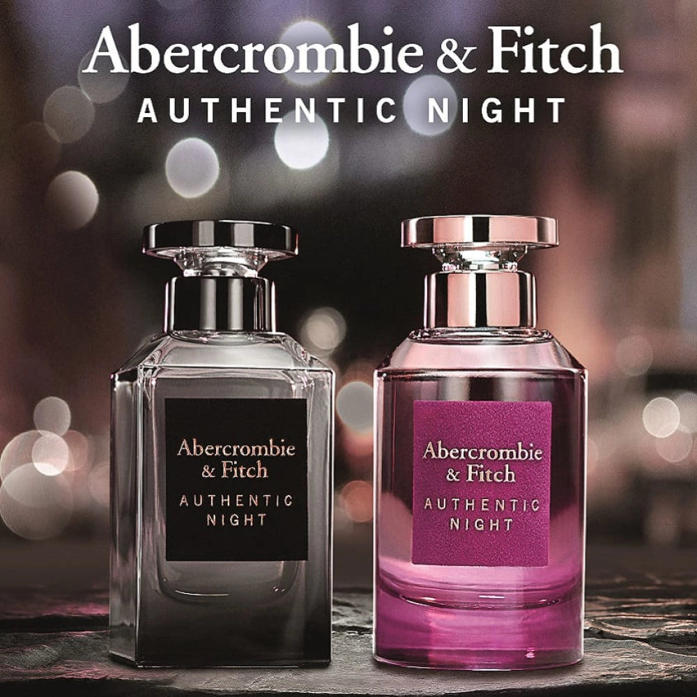 AUTHENTIC NIGHT 3.4 EDT MAN (by Abercrombie & Fitch)