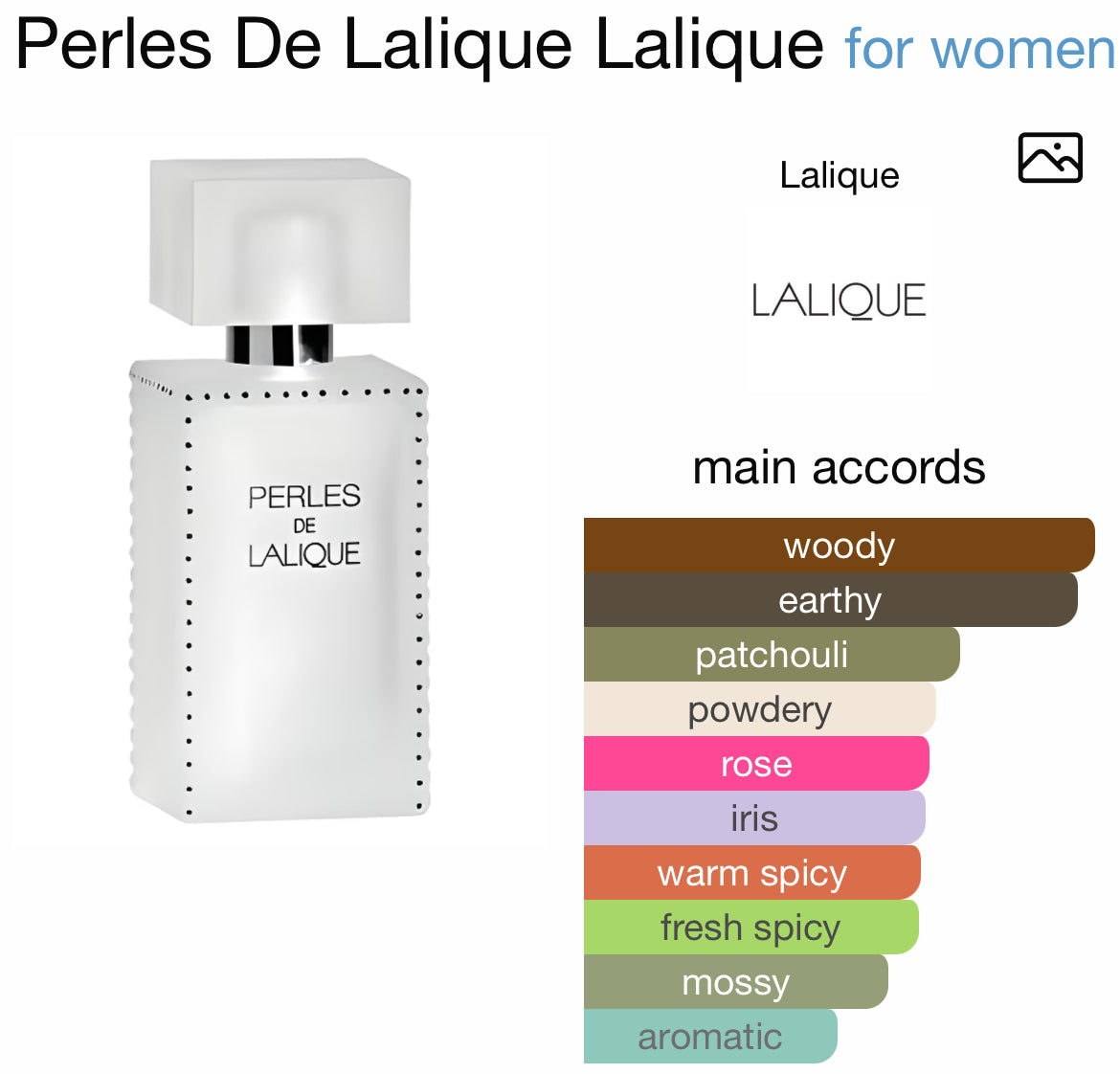PERLES De LALIQUE 3.4 EDP LADY