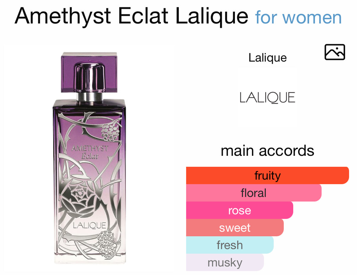 LALIQUE AMETHYST ECLAT 3.4 EDP LADY