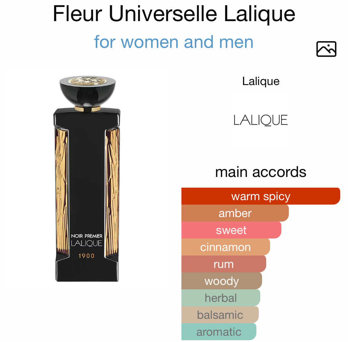 LALIQUE FLEUR UNIVERSELLE 3.4 EDP UNISEX