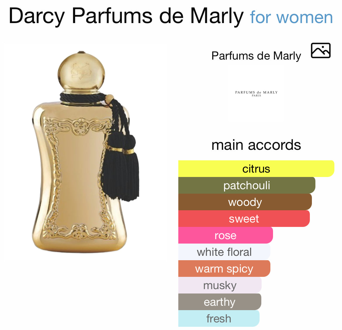 DARCY 2.5 EDP LADY ( by Parfums de Marly )