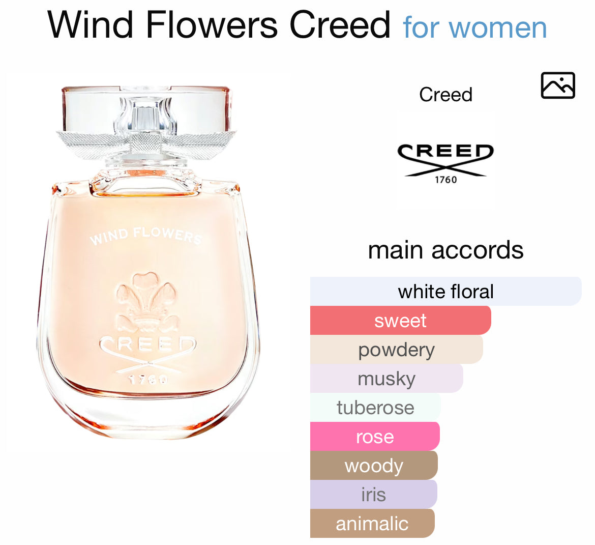 CREED WIND FLOWERS 2.5 EDP LADY