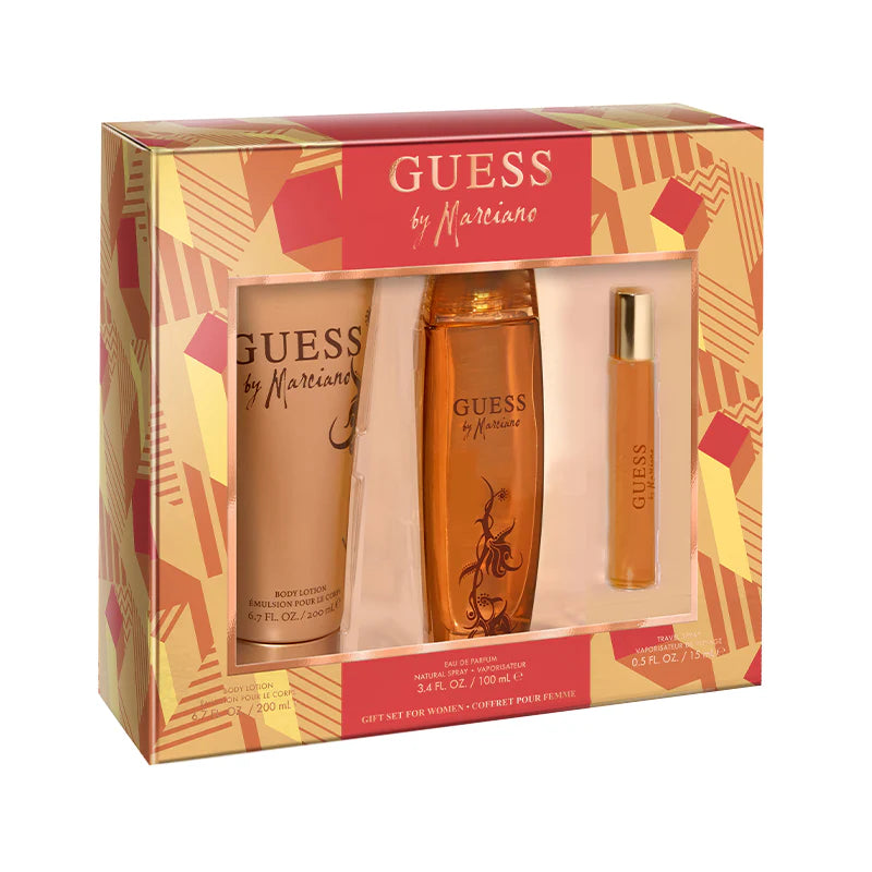 GUESS MARCIANO  3.4 EDP LADY + 6.7 B/L + MINI SPRAY ( GIFT SET )