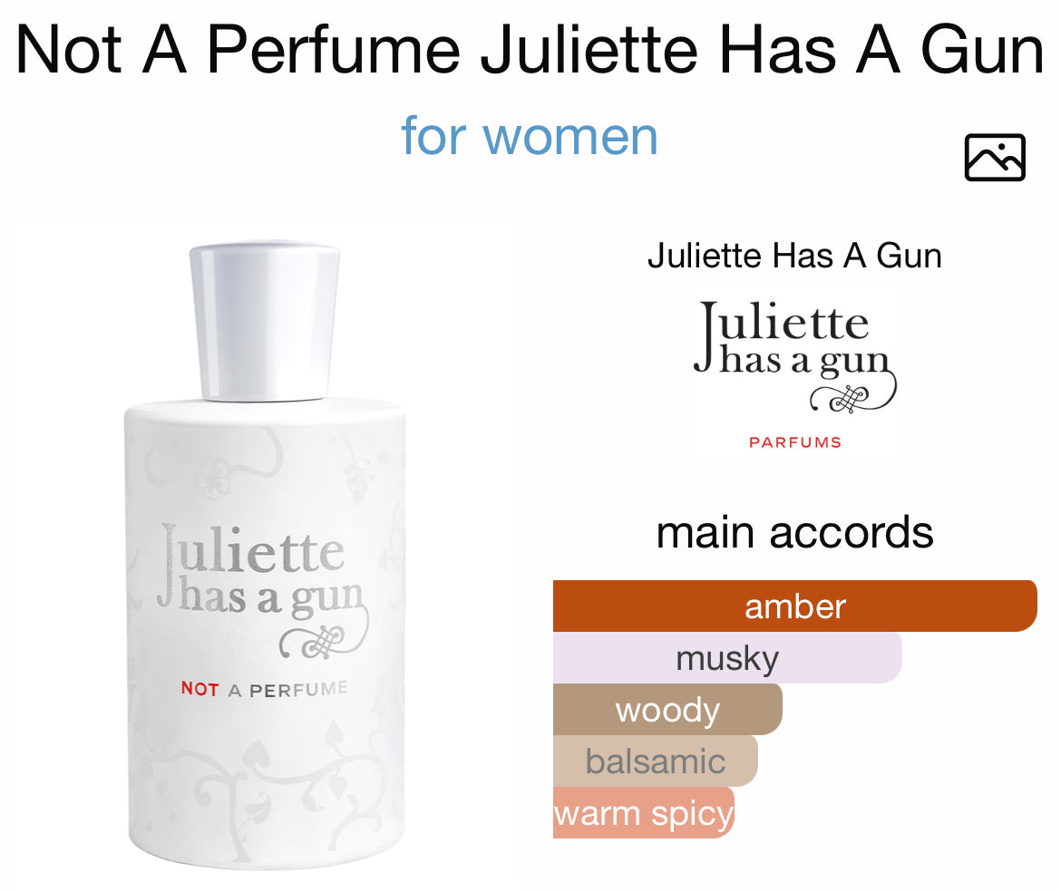 JULIETTE HAS A GUN " NOT A PERFUME " 3.4 EDP LADY