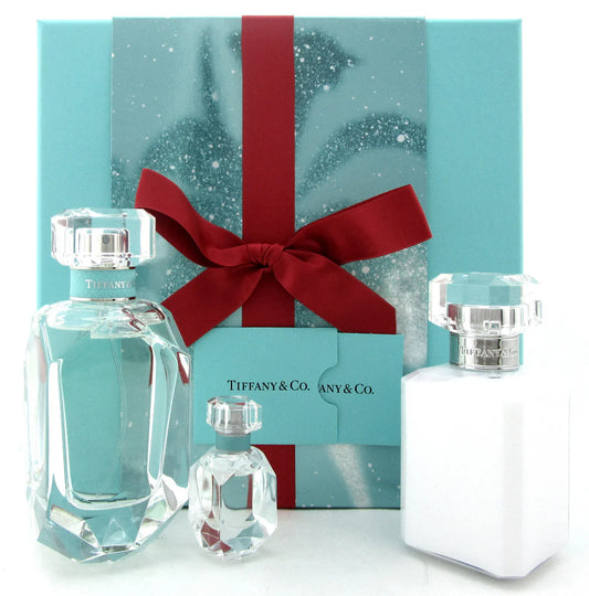 TIFFANY & CO 2.5 EDP LADY + 3.4 B/L + MINI TRAVEL SPRAY ( GIFT SET )