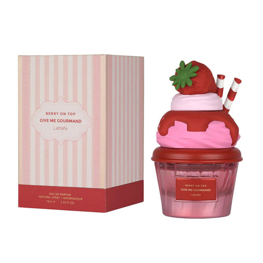 GIVE ME GOURMAND BERRY ON TOP 2.5 EDP LADY ( By Lattafa )