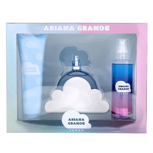 ARIANA GRANDE CLOUD 3.4 EDP LADY + 3.4 B/L + 8.4 B/M ( GIFT SET )