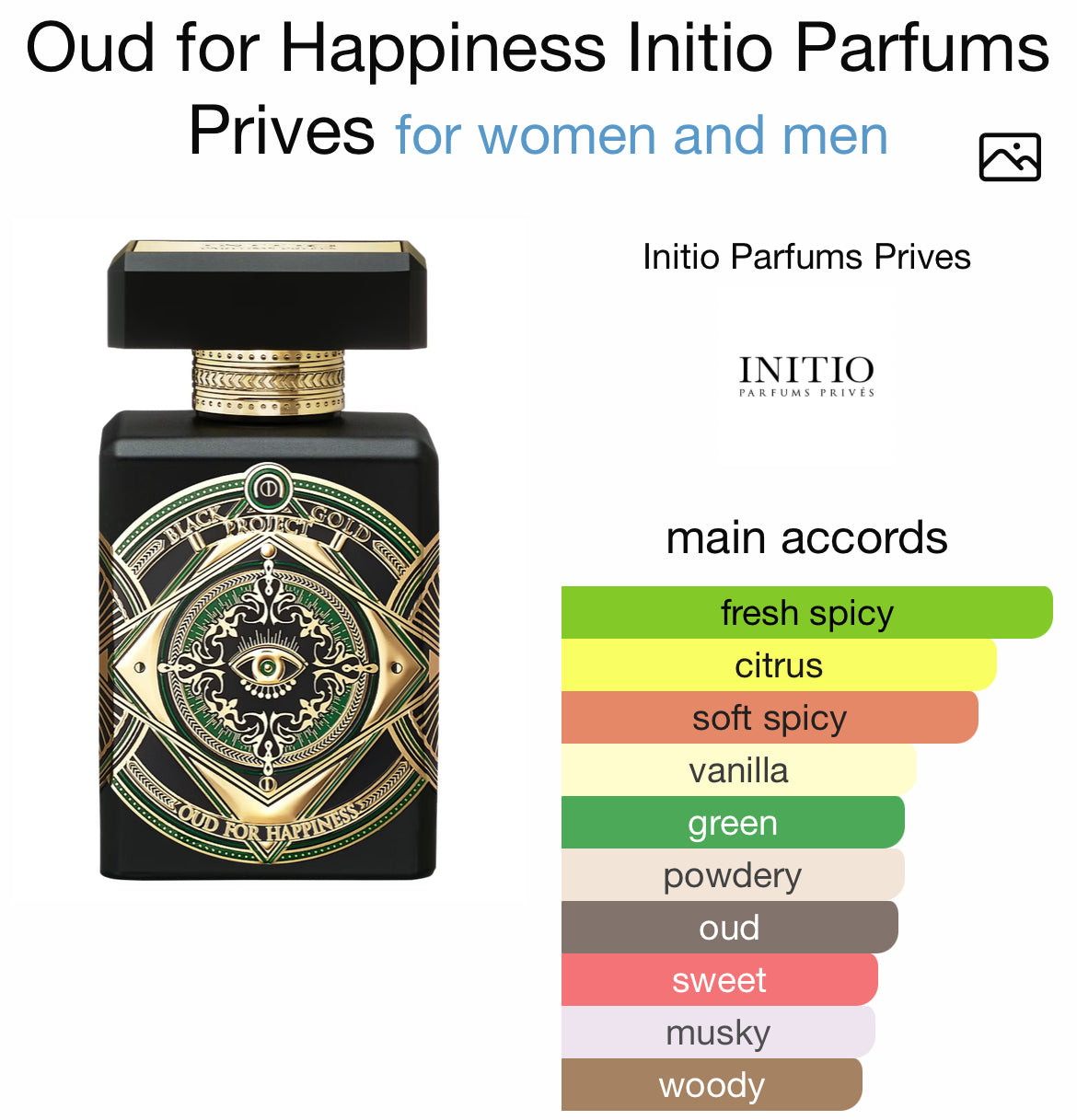 INITIO OUD FOR HAPPINESS  3.0 EDP UNISEX