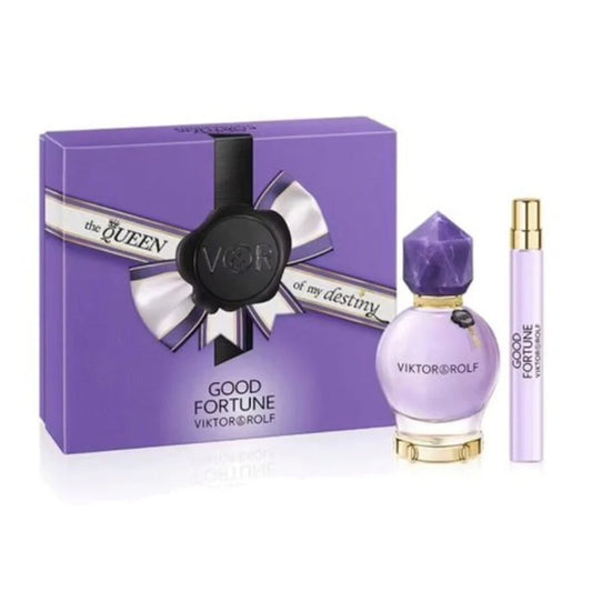 GOOD FORTUNE 3.0 EDP LADY + MINI TRAVEL SPRAY ( GIFT SET ) ( by Viktor & Rolf )