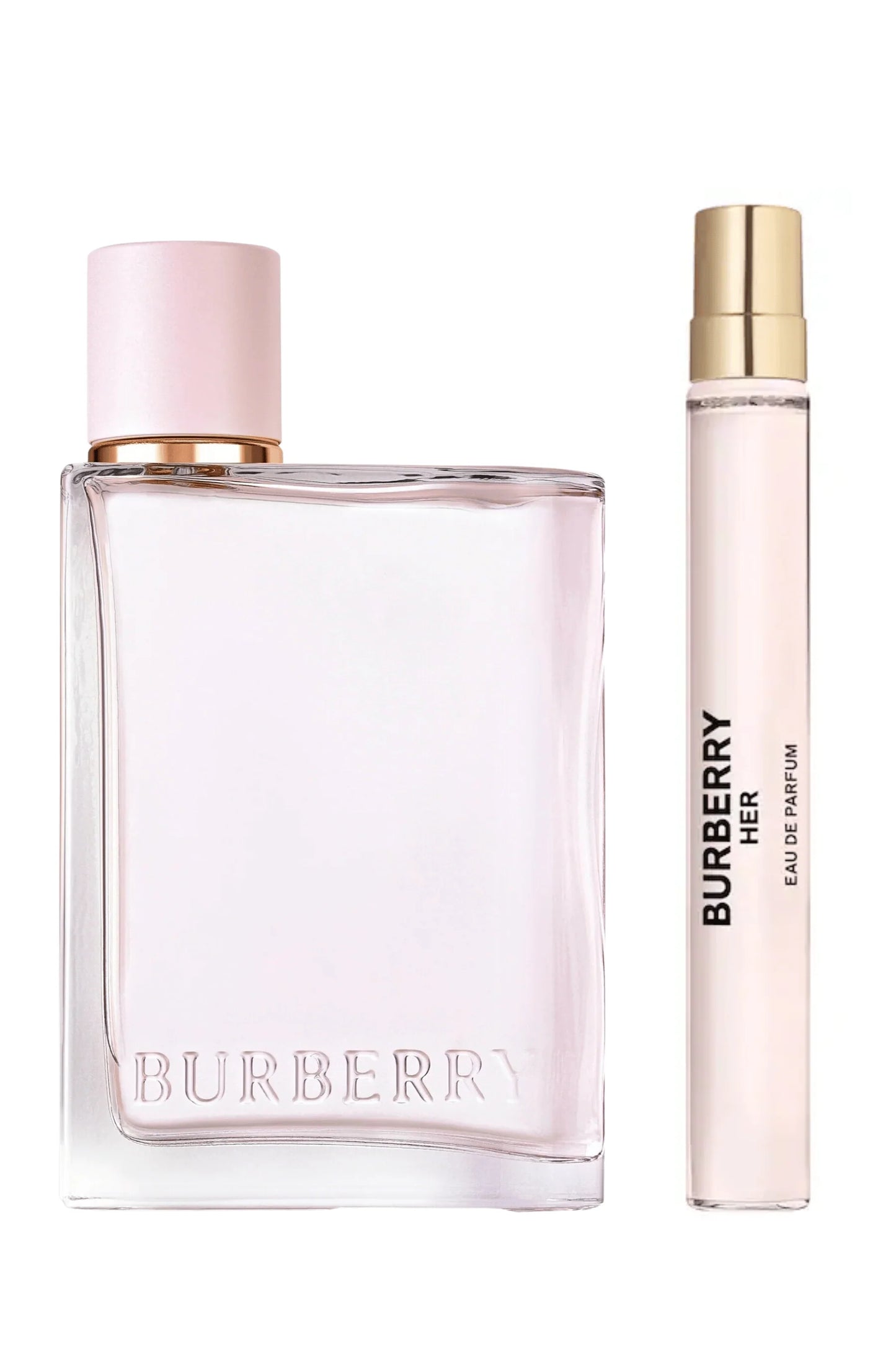 BURBERRY HER 3.4 EDP LADY + 2.5 B/L + MINI TRAVEL SPRAY ( GIFT SET )