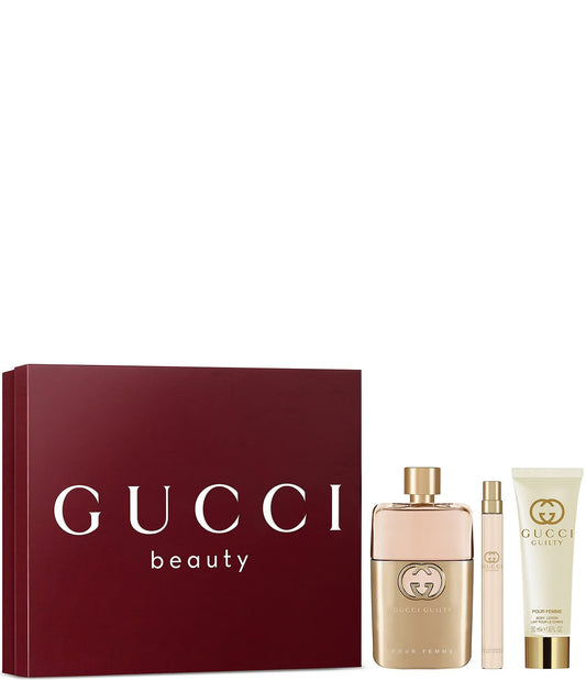 GUCCI GUILTY FEMME 3.0 EDP LADY+ 1.7 B/L + MINI TRAVEL SPRAY ( GIFT SET )